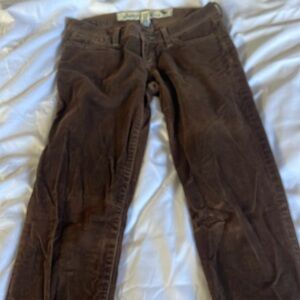 Abercrombie size 14, brown stretch corduroys